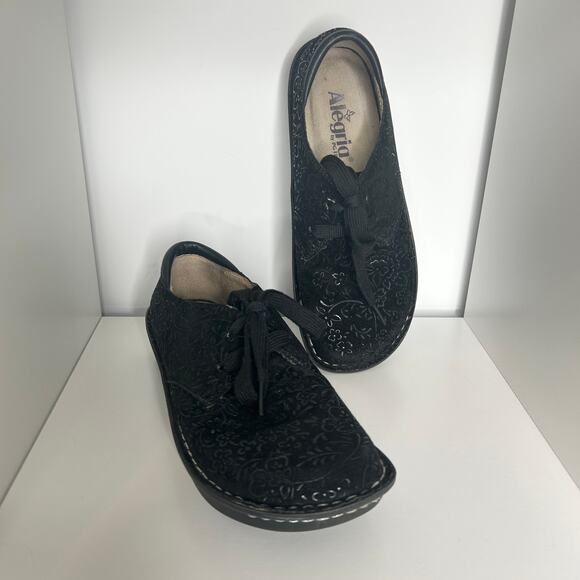 ALEGRIA Oxford Shoes Womens Size 37 Comfort Orthopedic Arch Support Professional - Picture 3 of 9